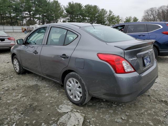 3N1CN7AP4HL829836 - 2017 NISSAN VERSA S GRAY photo 2