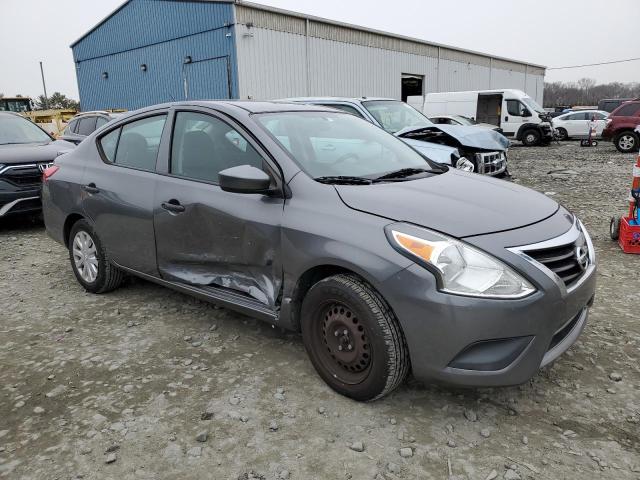 3N1CN7AP4HL829836 - 2017 NISSAN VERSA S GRAY photo 4