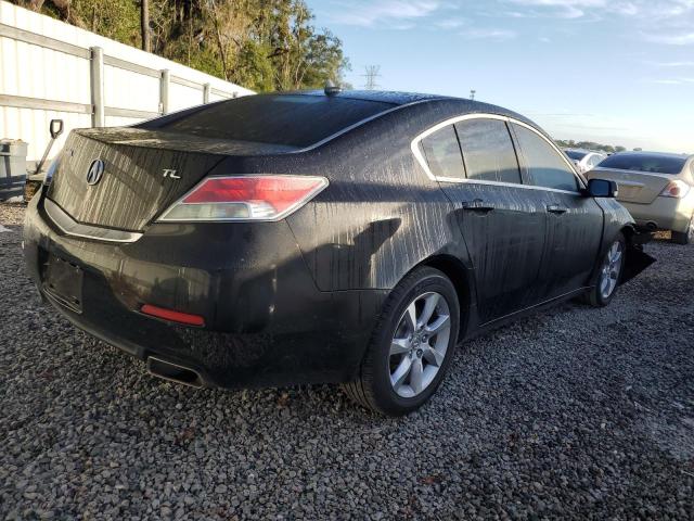 19UUA8F25CA037731 - 2012 ACURA TL BLACK photo 3