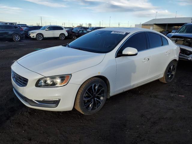 YV140MFK2F1362670 - 2015 VOLVO S60 PREMIER WHITE photo 1