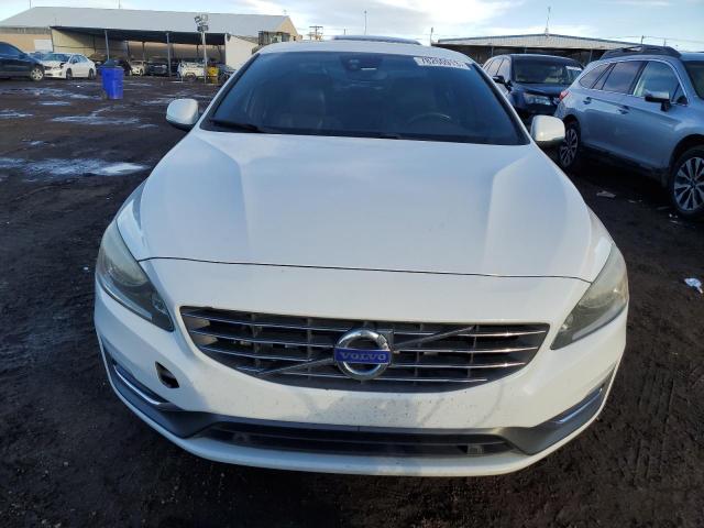 YV140MFK2F1362670 - 2015 VOLVO S60 PREMIER WHITE photo 5