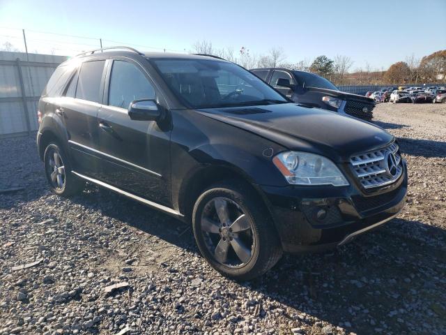 4JGBB8GB2AA620672 - 2010 MERCEDES-BENZ ML 350 4MATIC BLACK photo 4