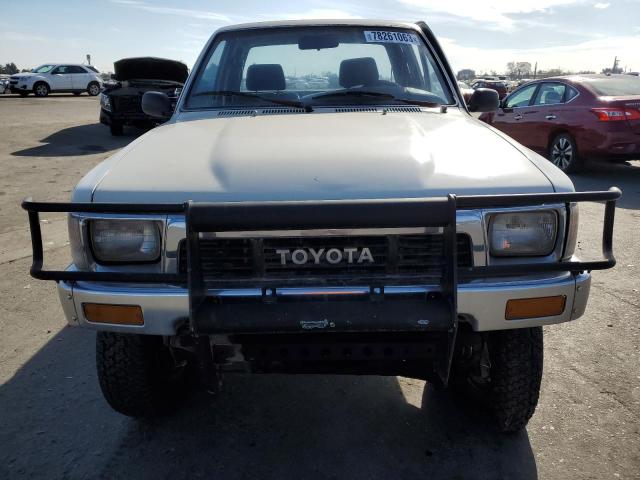 JT4RN13P6K0005598 - 1989 TOYOTA PICKUP 1/2 TON EXTRA LONG WHEELBASE DLX WHITE photo 5