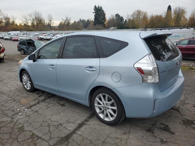 JTDZN3EU7C3111542 - 2012 TOYOTA PRIUS V BLUE photo 2