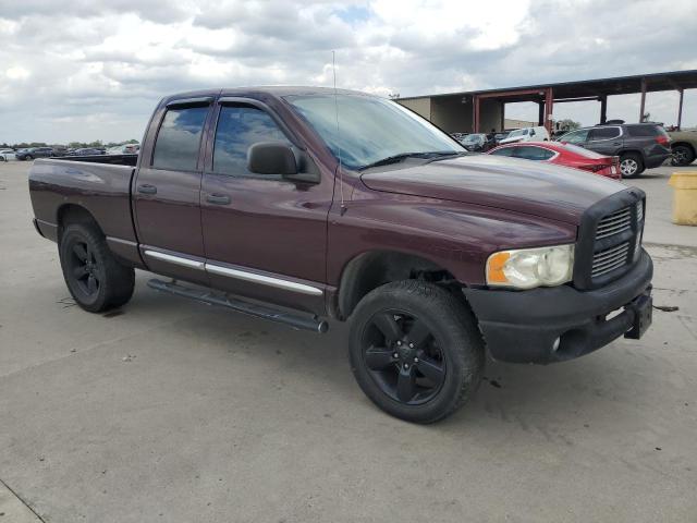 1D3HU18D64J148407 - 2004 DODGE RAM 1500 ST BURGUNDY photo 4