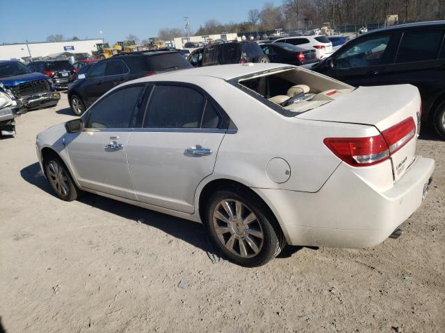 3LNHL2GC4AR753467 - 2010 LINCOLN MKZ WHITE photo 2