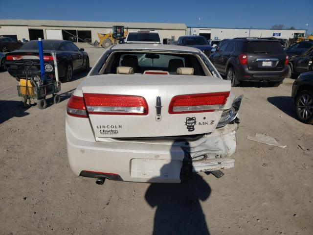 3LNHL2GC4AR753467 - 2010 LINCOLN MKZ WHITE photo 6