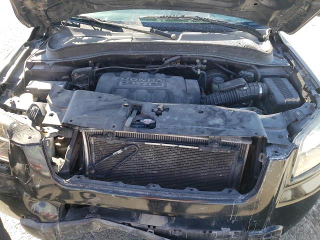 5FNYF28308B002498 - 2008 HONDA PILOT SE BLACK photo 11