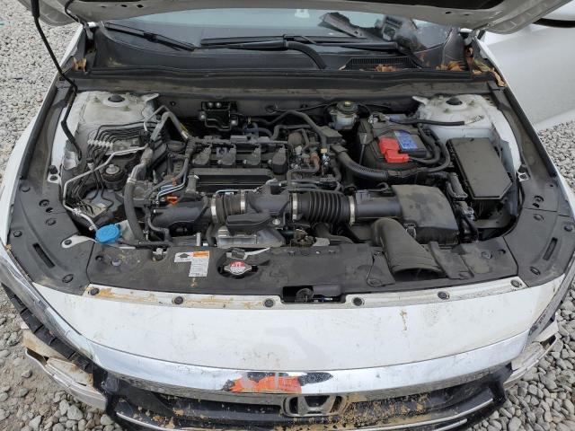 1HGCV1F18MA043586 - 2021 HONDA ACCORD LX WHITE photo 11