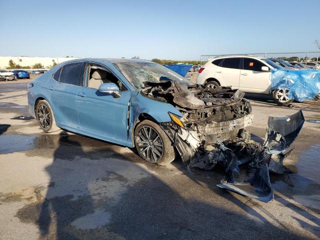 4T1G11AK9PU097389 - 2023 TOYOTA CAMRY SE NIGHT SHADE BLUE photo 4