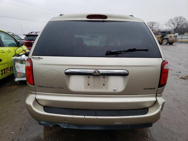 2A4GP54LX6R780948 - 2006 CHRYSLER TOWN & COU TOURING 金色 照片 6
