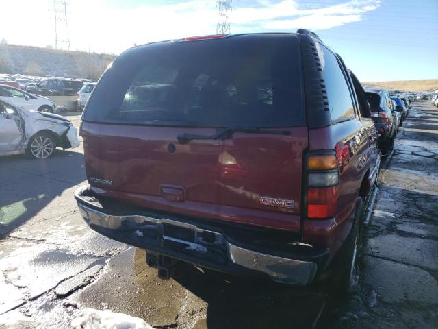 1GKEK13Z84J102649 - 2004 GMC YUKON RED photo 6