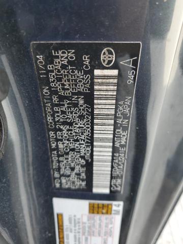 JTKDE177350032727 - 2005 TOYOTA SCION TC Сұр фото 13