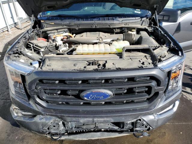 1FTFW1ED0NFB19973 - 2022 FORD F150 SUPERCREW GRAY photo 11