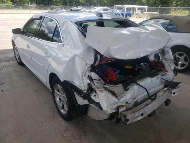 1G11B5SA3DF176053 - 2013 CHEVROLET MALIBU LS WHITE photo 3