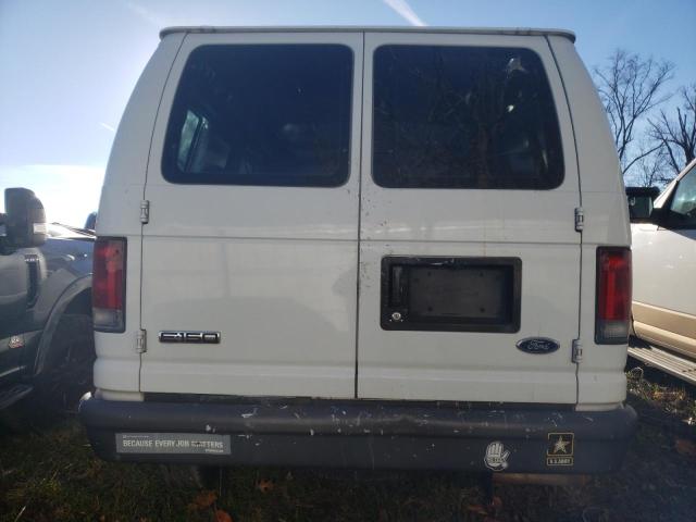 1FTNE14WX7DB30690 - 2007 FORD ECONOLINE E150 VAN WHITE photo 6