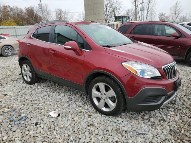 KL4CJASB8FB151027 - 2015 BUICK ENCORE RED photo 4