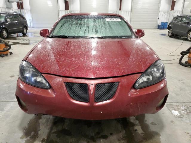 2G2WP522X51332674 - 2005 PONTIAC GRAND PRIX MAROON photo 5