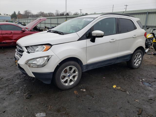 MAJ6S3GL6KC270007 - 2019 FORD ECOSPORT SE WHITE photo 1