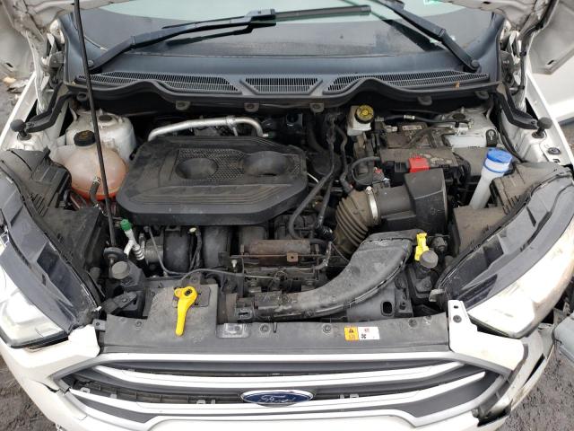 MAJ6S3GL6KC270007 - 2019 FORD ECOSPORT SE WHITE photo 11