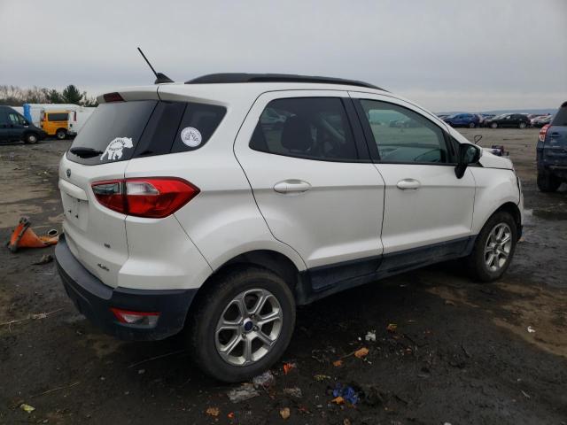 MAJ6S3GL6KC270007 - 2019 FORD ECOSPORT SE WHITE photo 3