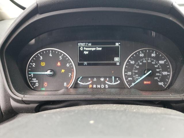 MAJ6S3GL6KC270007 - 2019 FORD ECOSPORT SE WHITE photo 9
