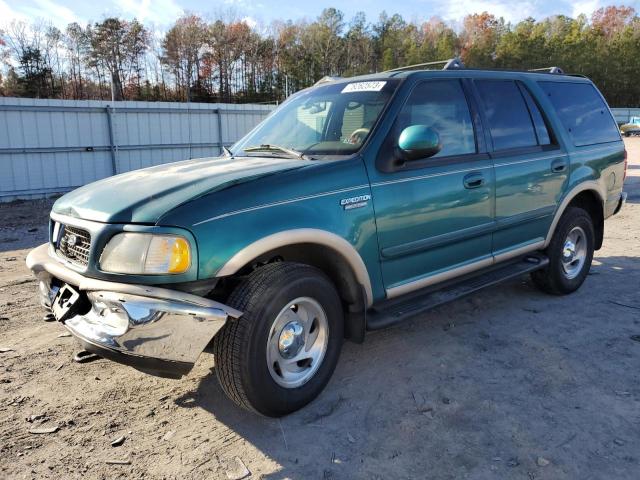 1FMPU18L3WLA85555 - 1998 FORD EXPEDITION GREEN photo 1