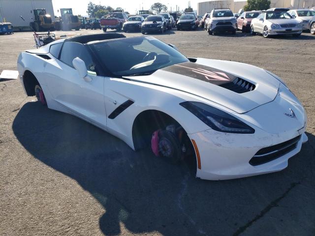 1G1YB2D7XH5113705 - 2017 CHEVROLET CORVETTE STINGRAY 1LT WHITE photo 4