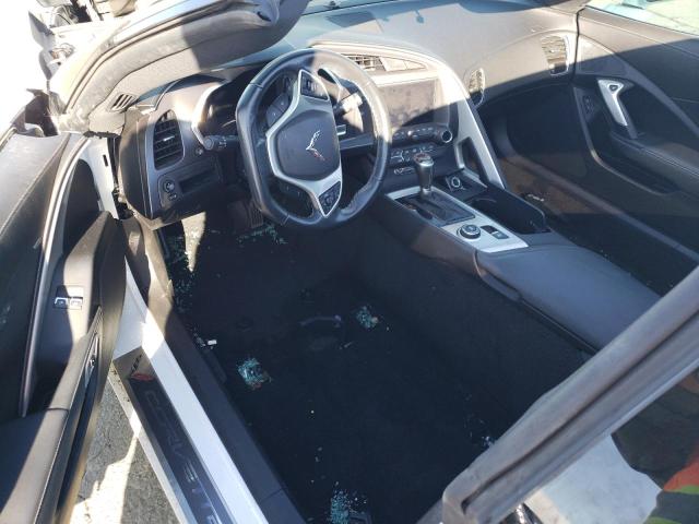 1G1YB2D7XH5113705 - 2017 CHEVROLET CORVETTE STINGRAY 1LT WHITE photo 8