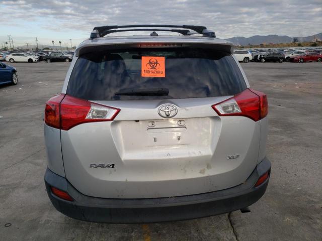 JTMWFREVXED038367 - 2014 TOYOTA RAV4 XLE SILVER photo 6