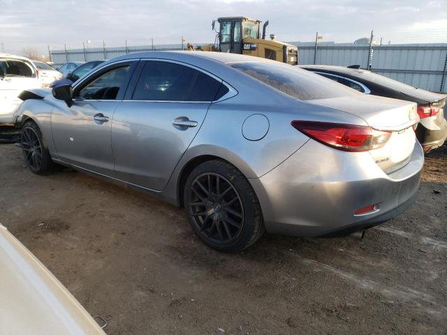 JM1GJ1T67E1144342 - 2014 MAZDA 6 TOURING GRAY photo 2