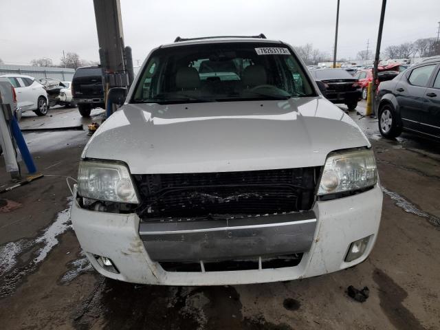 4M2YU57175DJ02487 - 2005 MERCURY MARINER WHITE photo 5