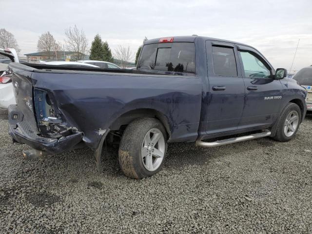 1C6RD7HT7CS256834 - 2012 DODGE RAM 1500 SPORT BLUE photo 3