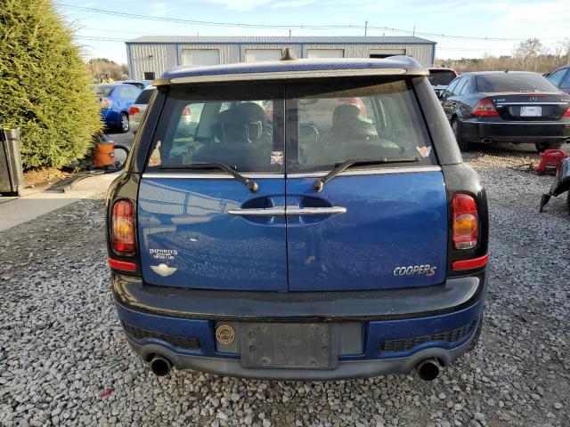 WMWMM335X9TP90527 - 2009 MINI COOPER S CLUBMAN BLUE photo 6