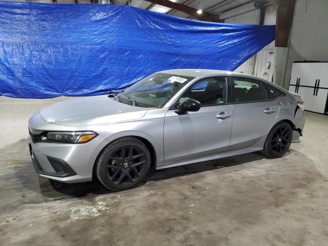 2HGFE2F57NH593757 - 2022 HONDA CIVIC SPORT SILVER photo 1