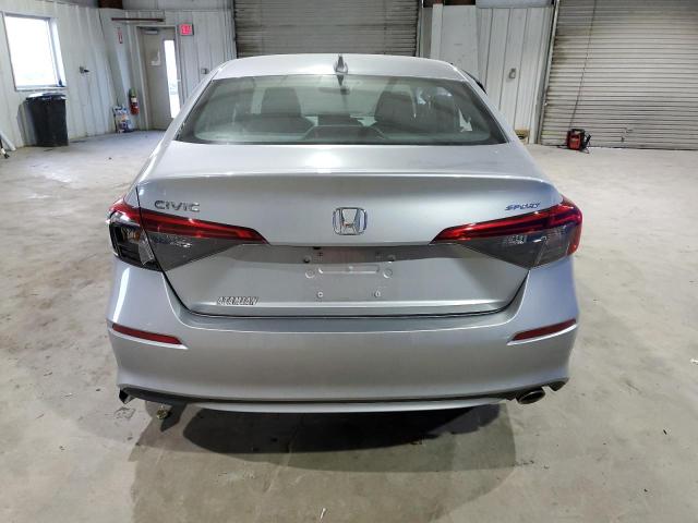 2HGFE2F57NH593757 - 2022 HONDA CIVIC SPORT SILVER photo 6