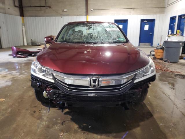 1HGCR2F76GA153166 - 2016 HONDA ACCORD EX BURGUNDY photo 5