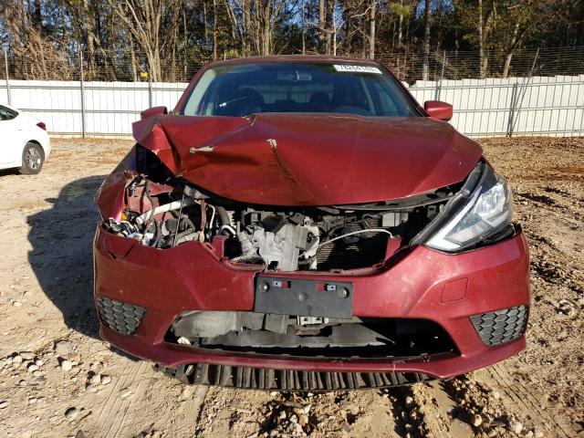 3N1AB7AP2GY235960 - 2016 NISSAN SENTRA S RED photo 5