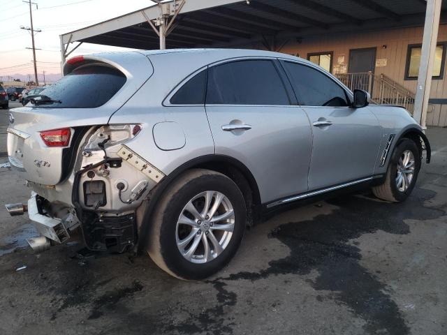 JN8CS1MW2HM414482 - 2017 INFINITI QX70 SILVER photo 3