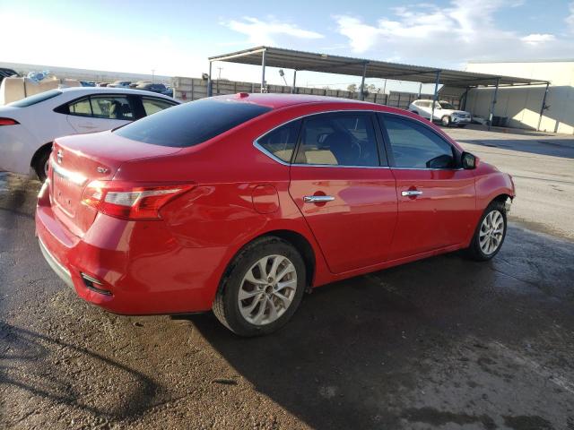 3N1AB7AP5JY219291 - 2018 NISSAN SENTRA S RED photo 3