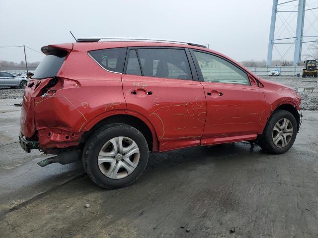 JTMBFREV6D5027163 - 2013 TOYOTA RAV4 LE RED photo 3