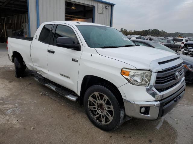 5TFRY5F16EX152182 - 2014 TOYOTA TUNDRA DOUBLE CAB SR/SR5 WHITE photo 4