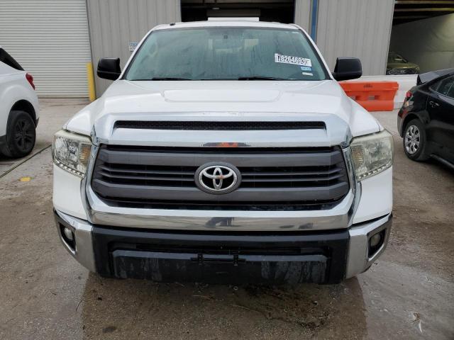5TFRY5F16EX152182 - 2014 TOYOTA TUNDRA DOUBLE CAB SR/SR5 WHITE photo 5