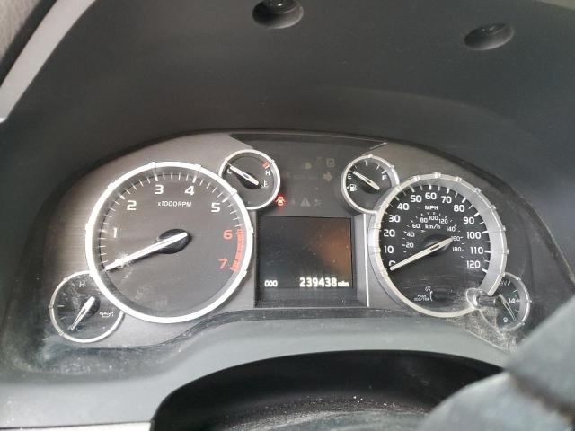 5TFRY5F16EX152182 - 2014 TOYOTA TUNDRA DOUBLE CAB SR/SR5 WHITE photo 9