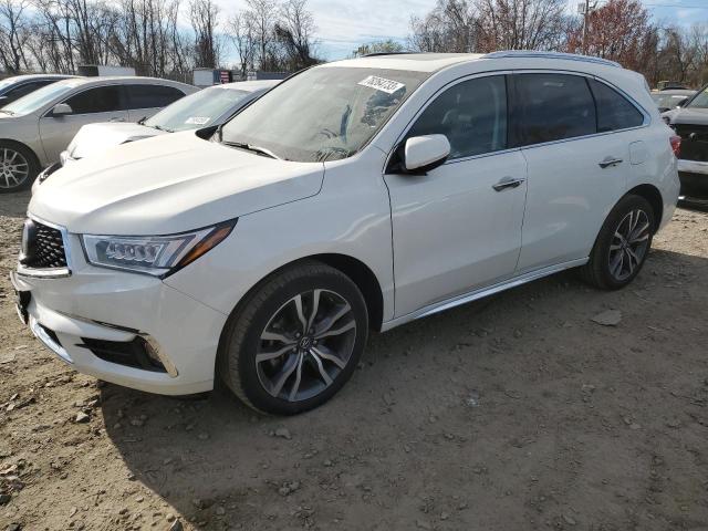 5J8YD4H88KL013087 - 2019 ACURA MDX ADVANCE WHITE photo 1