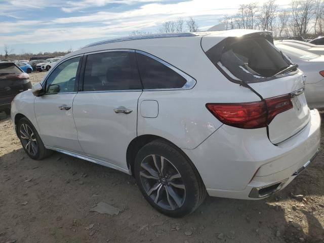 5J8YD4H88KL013087 - 2019 ACURA MDX ADVANCE WHITE photo 2