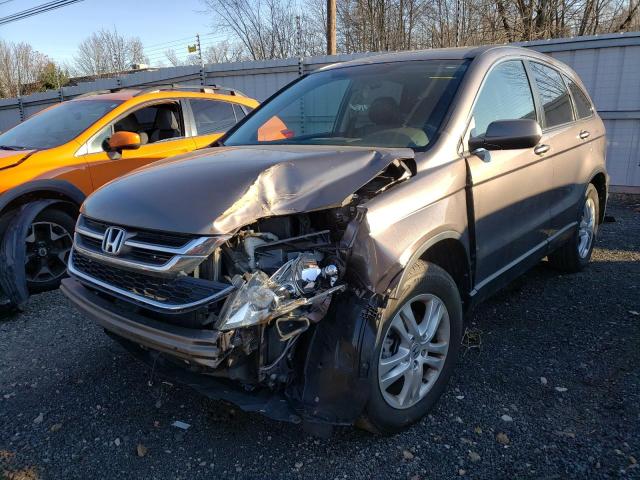 5J6RE4H73AL096427 - 2010 HONDA CR-V EXL GRAY photo 1