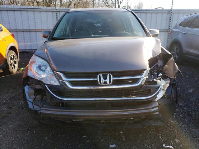 5J6RE4H73AL096427 - 2010 HONDA CR-V EXL GRAY photo 5