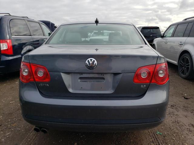 3VWDF71K85M637857 - 2005 VOLKSWAGEN NEW JETTA 2.5L OPTION PACKAGE 2 GRAY photo 6