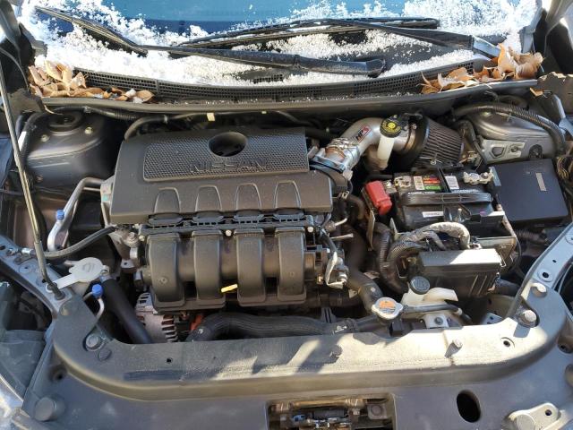 3N1AB7AP7HY332492 - 2017 NISSAN SENTRA S SILVER photo 11